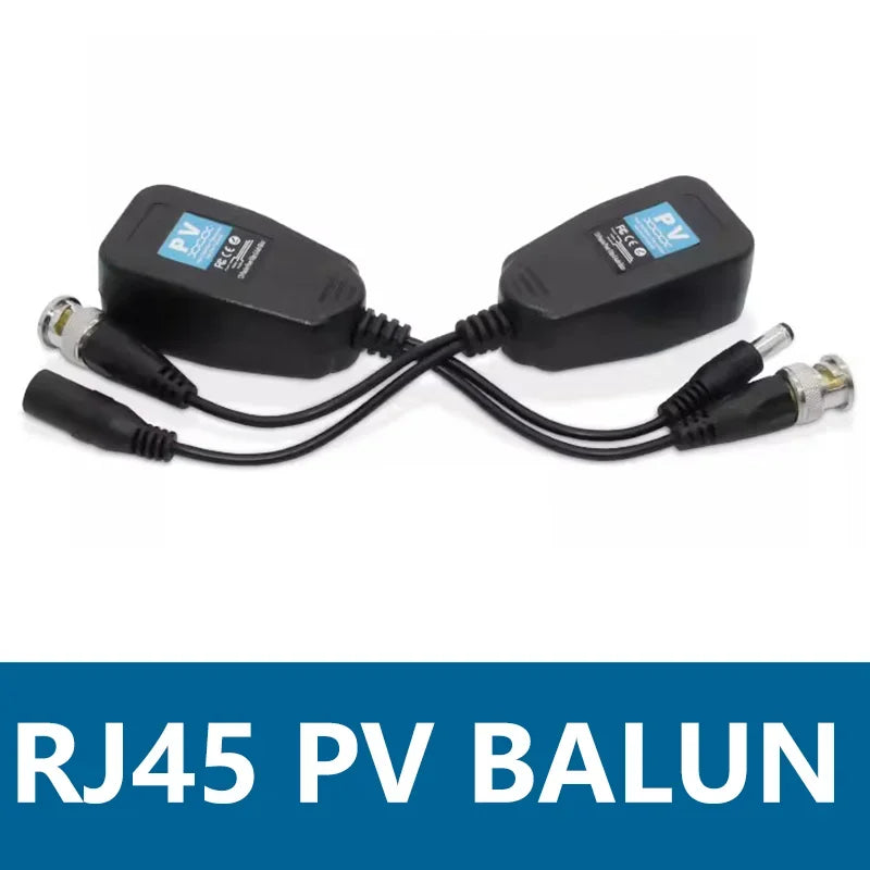 Passive CCTV Balun Connectors