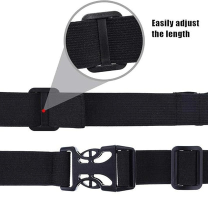 Outdoor Running Belt Marathon Race Number Belt Gym Fitness Accessories Adjustable Elastic Sports Belt