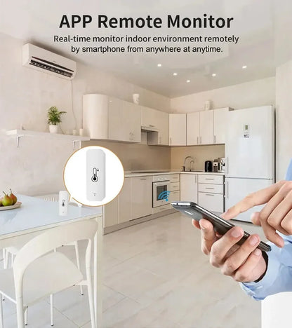 Smart WiFi Temperature & Humidity Sensor