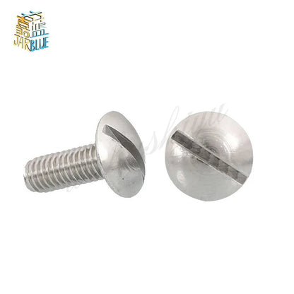 304 Stainless Steel Oversize Slotted Truss Head Screws M2–M6
