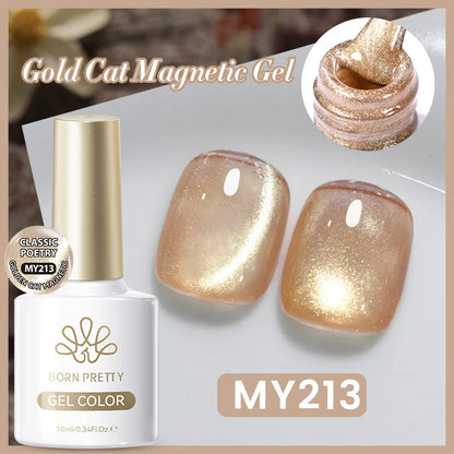 BORN PRETTY 10ml Cat Magnetic Gel Nail Polish