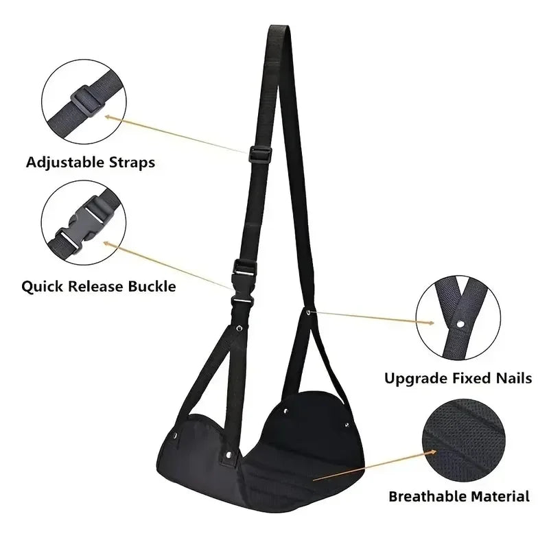 Adjustable Foot Hammock Under Desk