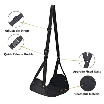 Adjustable Foot Hammock Under Desk