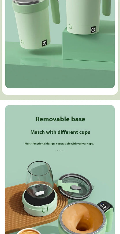 Smart Self-Stirring Temperature Mug
