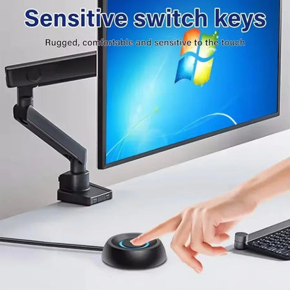 External PC Power Switch Button with LED