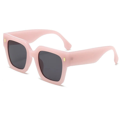 Classic Luxury Brand Designer Big Frame Square Sunglasses