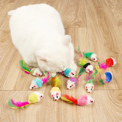 Pet Cat Rabbit Fur Mouse Toy