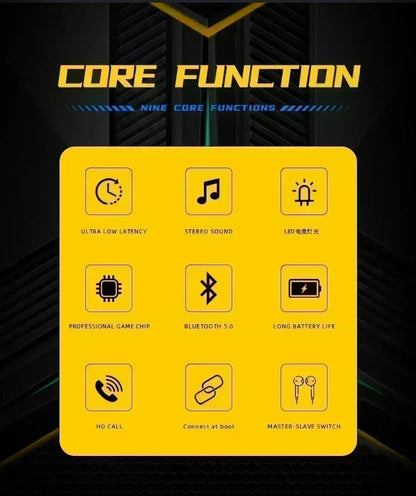 X15 Pro TWS Gaming Earbuds