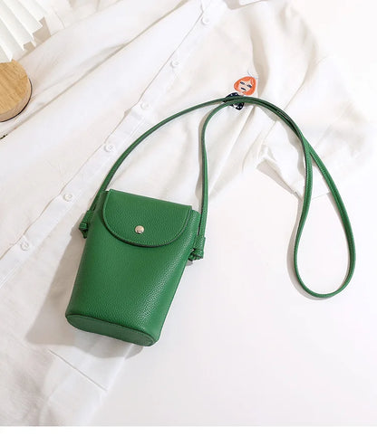 PU Leather Flap Crossbody Phone Bag