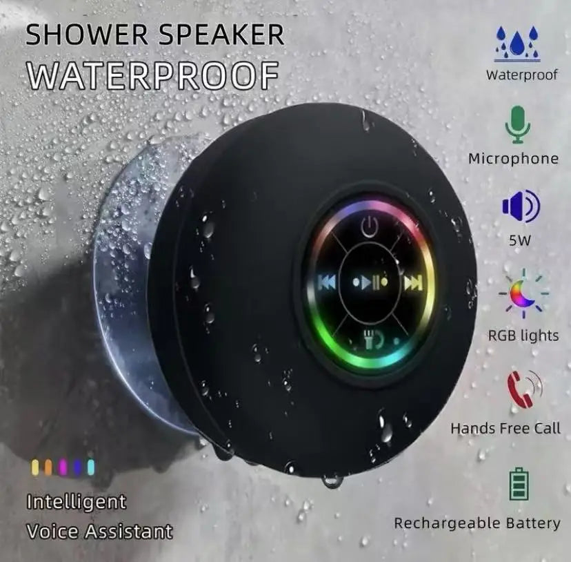 Waterproof Bluetooth Shower Speaker
