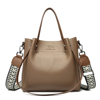 Women’s Microfiber Leather Shoulder Bag