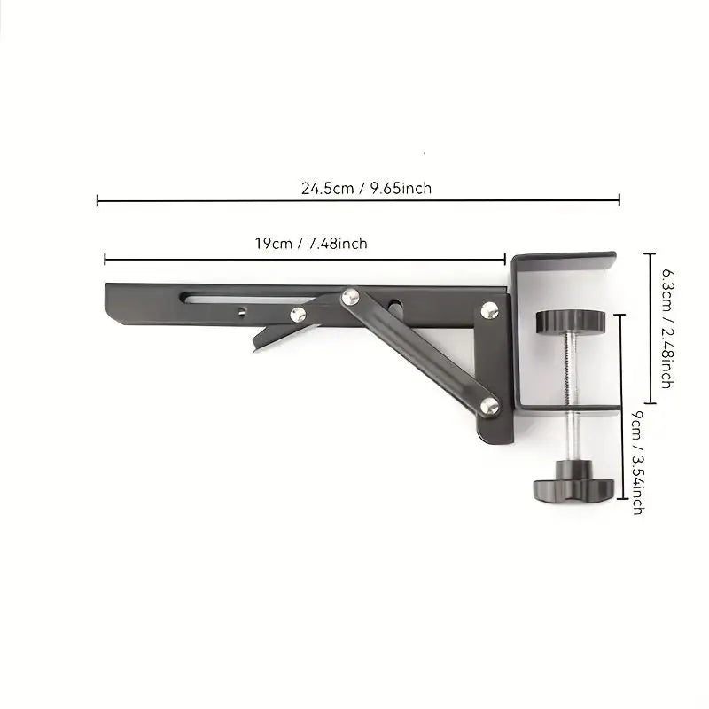 Foldable Desk Arm Support Tray