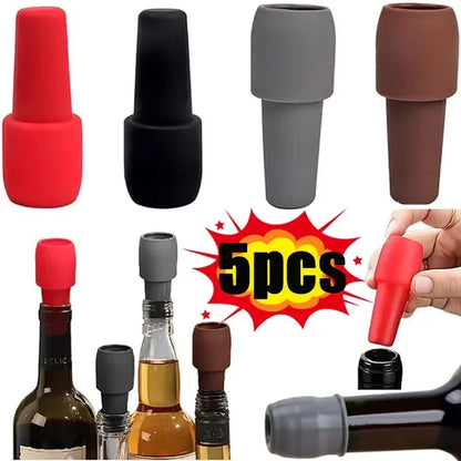 Silicone Wine Bottle Stopper