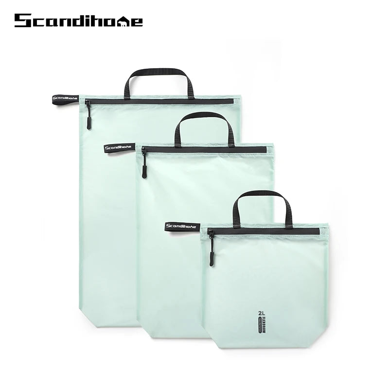 Waterproof Travel Storage Pouch with Zipper Handle