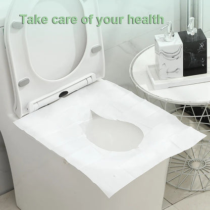 10/50Pcs Disposable Toilet Seat Cover Paper