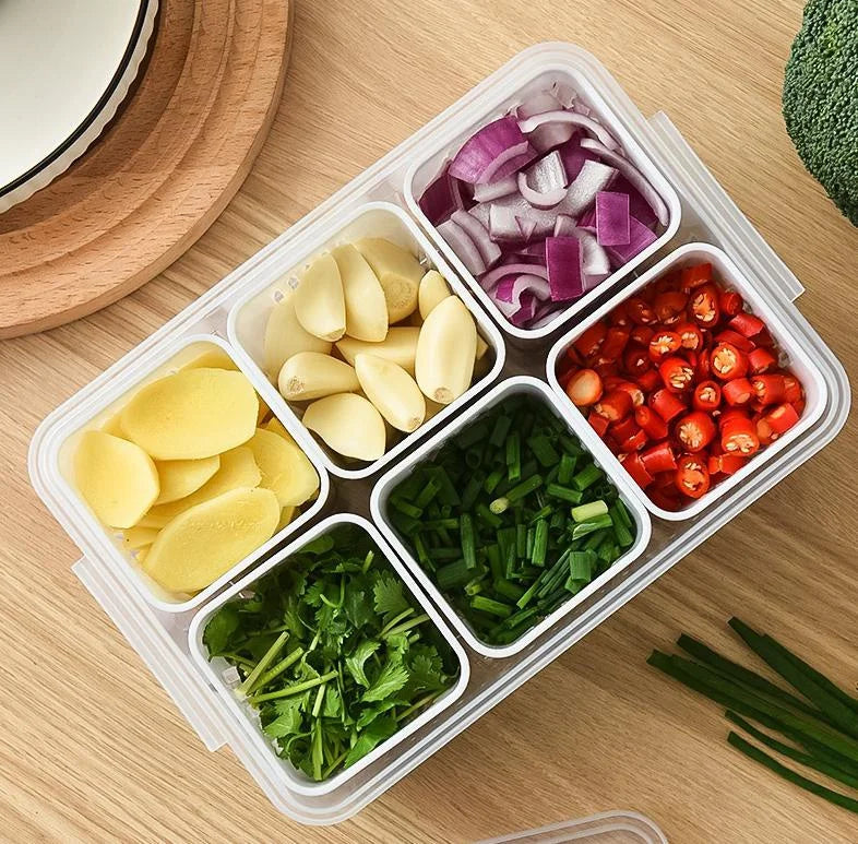 Refrigerator Food Drain Fresh-keeping Box