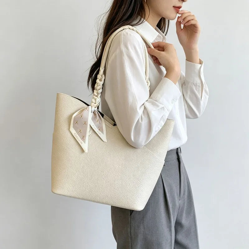 Large Capacity Bucket Shoulder Bag
