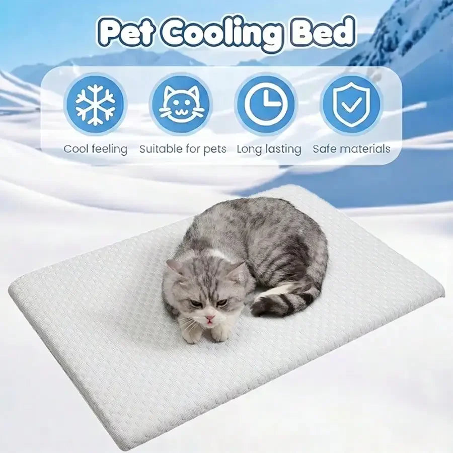 Cooling Cat Bed with Thick Padding
