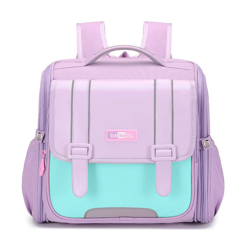 Kids Children Horizontal  Large Capacity Lightweight Waterproof School Backpack Daypack Bag Rucksack Primary Students Schoolbag