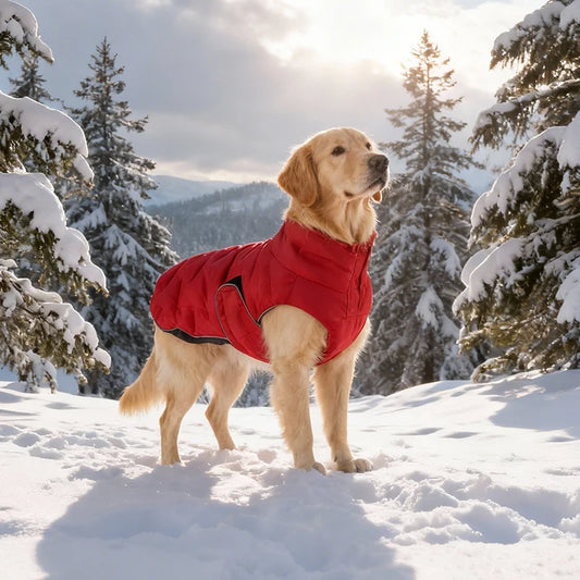 Dog Winter Padded Vest