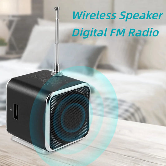Wireless Bluetooth Speaker Waterproof Metal Blue