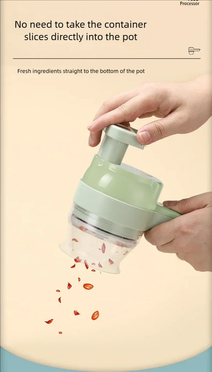 4In1 Electric Vegetable Cutter