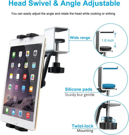 Kitchen Cabinet Tablet & Phone Mount Stand