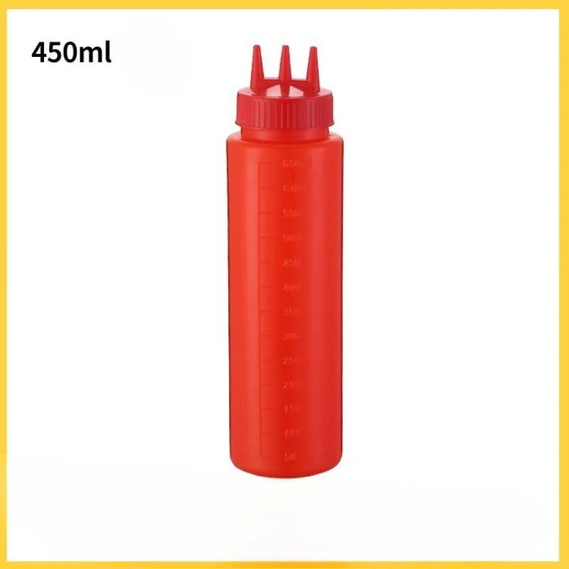3-Hole Squeeze Condiment Bottle