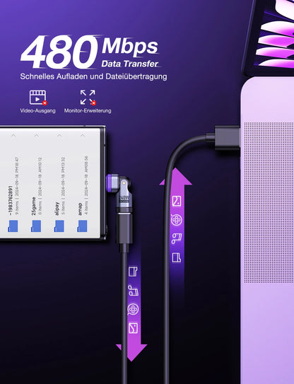 240W Magnetic USB-C Adapter