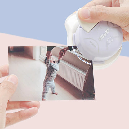 Portable Multi-Radius Corner Rounder Punch for Scrapbooking & DIY
