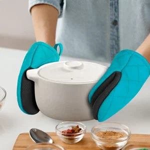 Heat Resistant Oven Mitts