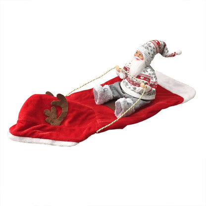 Santa Claus Riding Dog Christmas Costume