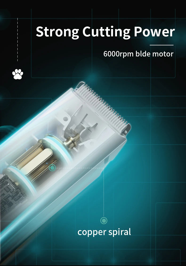 Practical Household Accessory – Pet Grooming Wireless Shaving – pp