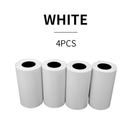 4 Roll 57×30mm Thermal Adhesive Label Paper