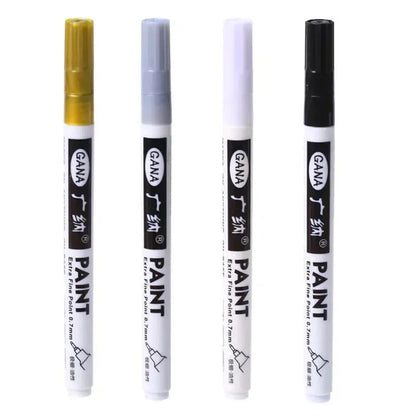 Oil-Based Paint Marker Pen Set – 0.7mm Extra Fine