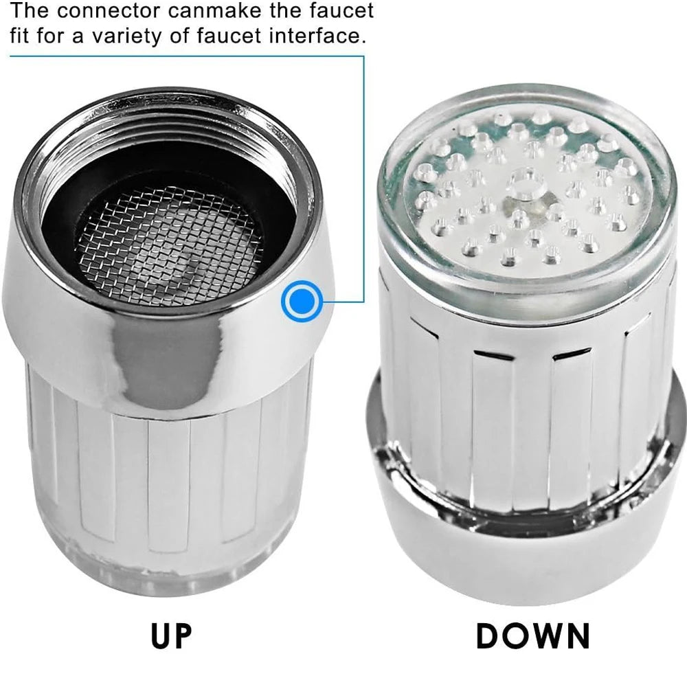 7-Colour Changing LED Faucet Aerator
