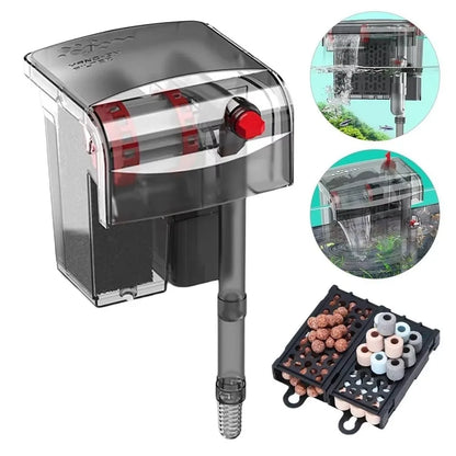 3-in-1 Internal Aquarium Filter Pump