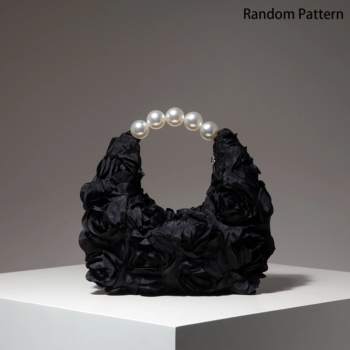 Floral Pearl Evening Party Handbag