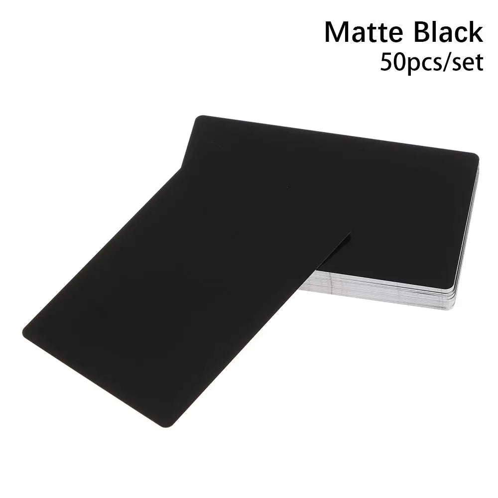 Laser Engraving Aluminium Name Cards for Business & DIY Projects