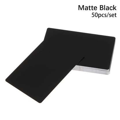 Laser Engraving Aluminium Name Cards for Business & DIY Projects