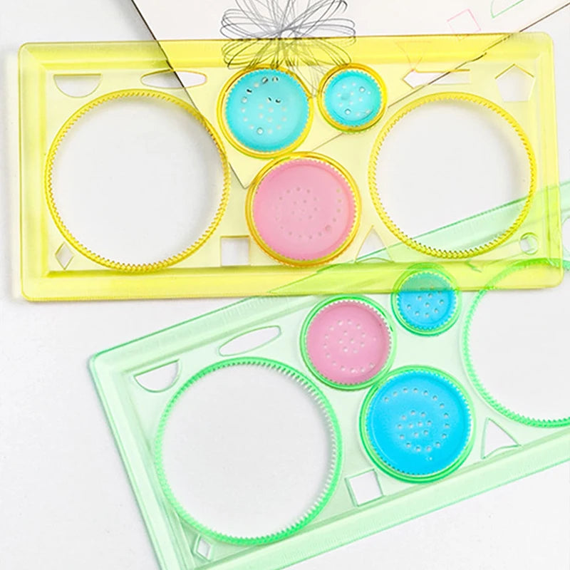 Creative Painting Multifunctional Geometry Ruler