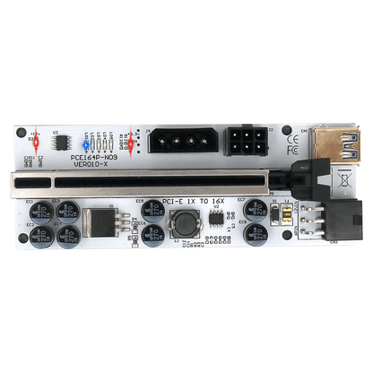 PCIe x16 GPU Riser Card with USB 3.0 Cable