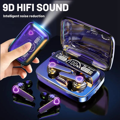 M19 True Wireless Bluetooth Earbuds with LED Charging Case