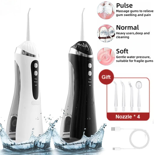 IPX7 Waterproof Rechargeable Dental Cleaner