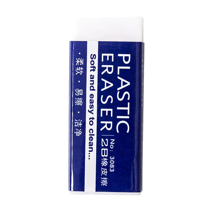 White Exam Eraser for Clean Pencil Corrections
