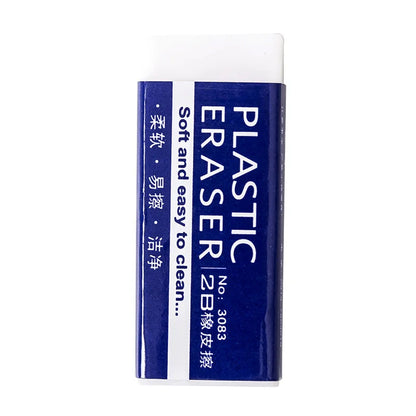 White Exam Eraser for Clean Pencil Corrections