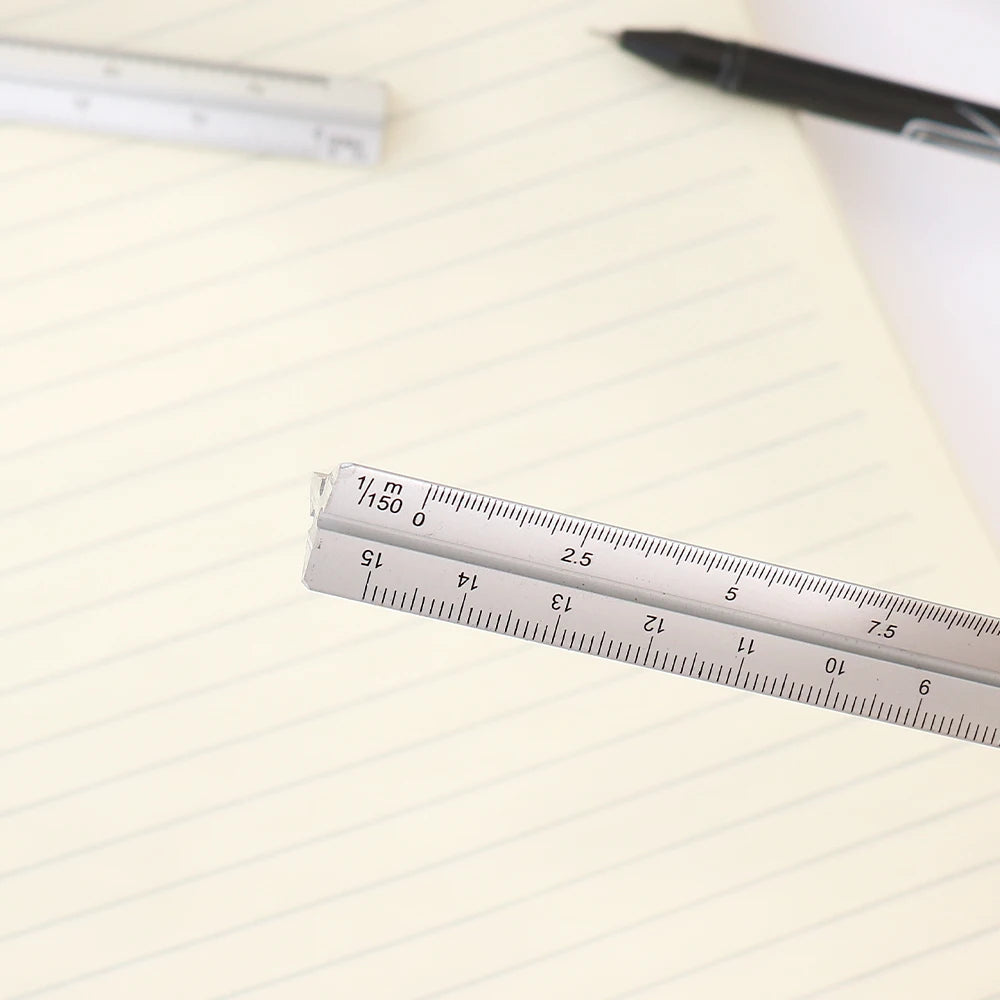 Aluminium Triangular Scale Ruler