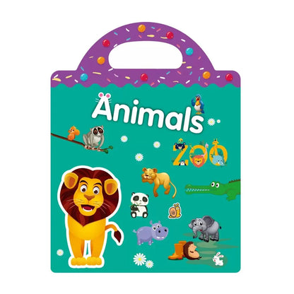 Kids Transportation Sticker Activity Book