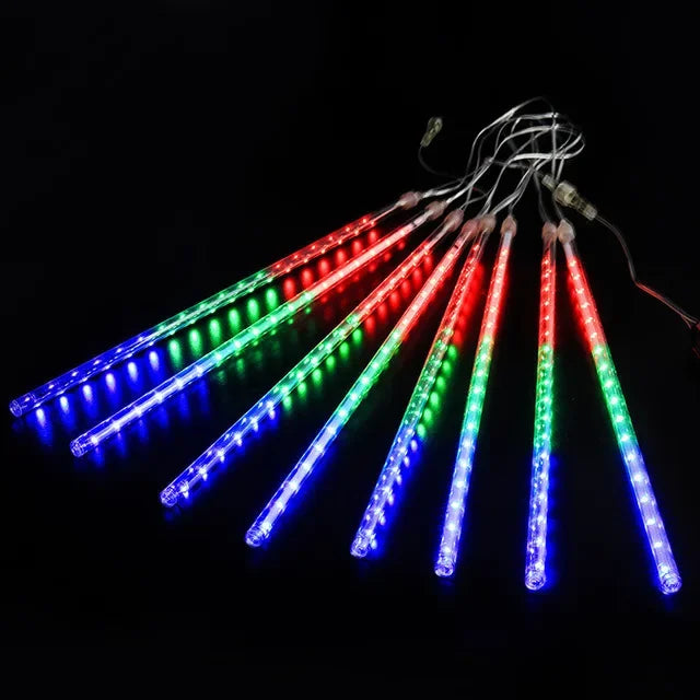 LED Meteor Shower Christmas String Lights