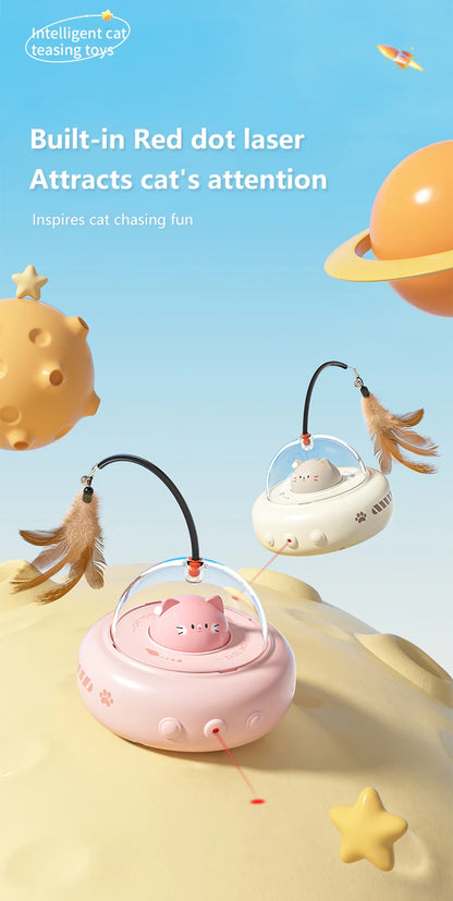 Smart Interactive UFO Cat Toy